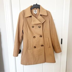 Anne Klein Wool Blend Winter Peacoat Coat